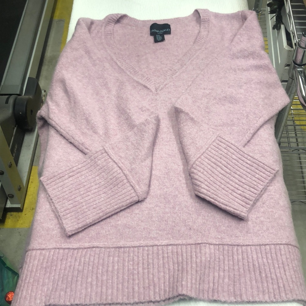 Cynthia Rowley purple sweater